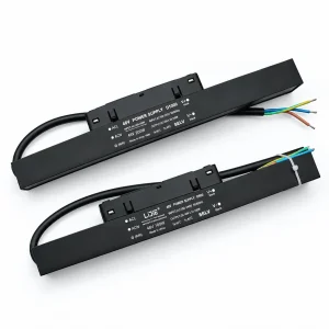 LIJIE 48V magnetic power supply for magnetic track lighting systems, 100W and 200W models
